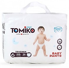 Подгузники-трусики Tomiko XXL36 (15-20кг)