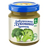 Пюре Бабушкино лукошко брокколи 100гр с 4мес