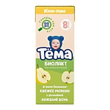 Биолакт Тема кисломолочный яблоко-груша 3,0% с 8мес. 206гр