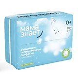 Салфетки бумажные c крем-эффектом Мама Знает 120шт