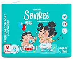 Подгузники-трусики Sonkei  Super Thin M46 (5-10кг)