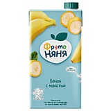 Сок ФрутоНяня банан с мякотью 500мл с 6мес