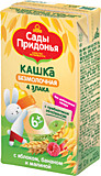 Кашка Сады Придонья 4 злака яблоко, банан, малина 125гр безмолочная