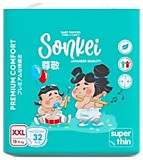 Подгузники-трусики Sonkei  Super Thin XXL32 (15+кг)