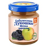 Пюре Бабушкино лукошко яблоко чернослив 100гр с 5мес