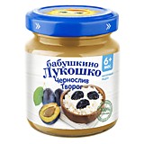 Пюре Бабушкино лукошко чернослив с творогом 100гр с 5мес