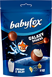 Конфеты шоколадные с молочной начинкой Babyfox galaxy sphere 130гр