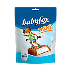 Шоколад молочный Babyfox Mini 120гр