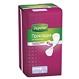 Прокладки при недержании Depend super 8шт