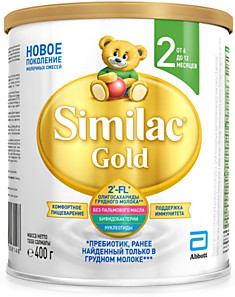 Молочная смесь Similac Gold №2 400гр