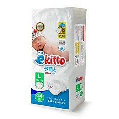 Подгузники Ёkitto L44 (12+кг)