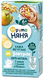 Каша йогуртная ФрутоНяня 5 злаков с грушей и бананом 200мл с 6 мес