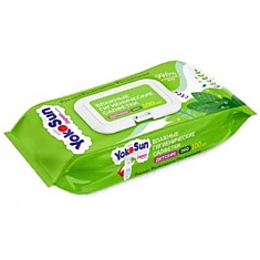 Влажные салфетки YokoSun ЭКО 100 шт 