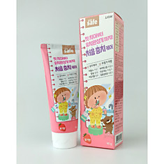 Зубная паста LION Kids safe клубника 90гр 3-12лет