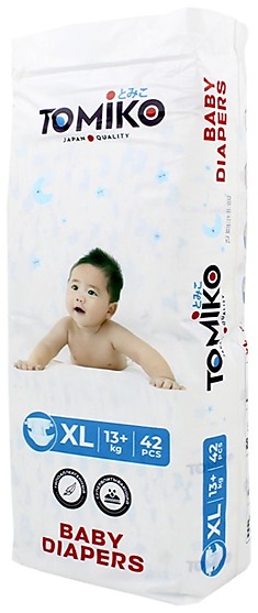 Подгузники Tomiko XL42 (12-17кг)