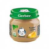 Пюре Gerber груша 80гр с 4 мес.