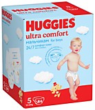 Подгузники Huggies Ultra Comfort 5 (84шт) мальчикам 12-22кг