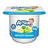 Творог Агуша яблоко-банан 3,9% 100гр с 6мес.