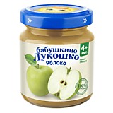 Пюре Бабушкино лукошко яблоко 100гр с 4мес
