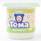 Биотворог Тёма груша с 6мес. 95гр