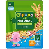Каша Gipopo 5 злаков 180гр безмолочная с 6мес