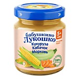Пюре Бабушкино лукошко кукуруза кабачок морковь 100гр с 5мес