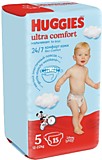 Подгузники Huggies Ultra Comfort 5 (15шт) мальчикам 12-22кг