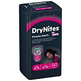 Трусики-подгузники Dry Nites для девочек от 8-15 лет (9шт) 27-57кг