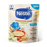 Каша Nestle пшеничная яблоко и земляника 200гр МОЛ с 8мес