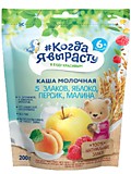 Каша Когда я вырасту 5 злаков яблоко, персик, малина 200гр МОЛ с 6мес