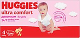 Подгузники Huggies Ultra Comfort 4 (100шт) девочкам 8-14кг